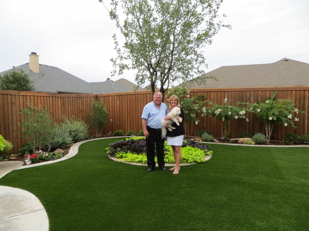 The Clark's backyard | Greener Grass, Even in a Drought